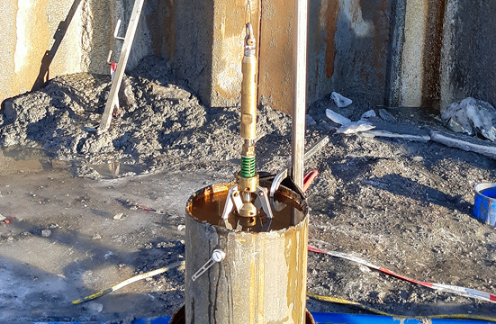 DeviGyro RG40 Standard used in Piling